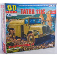 1584-КИТ Сборная модель Tatra-111C автоцистерна